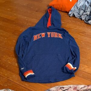 Kids Blue New York Knicks Sweater